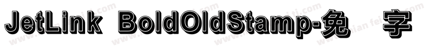 JetLink BoldOldStamp字体转换
